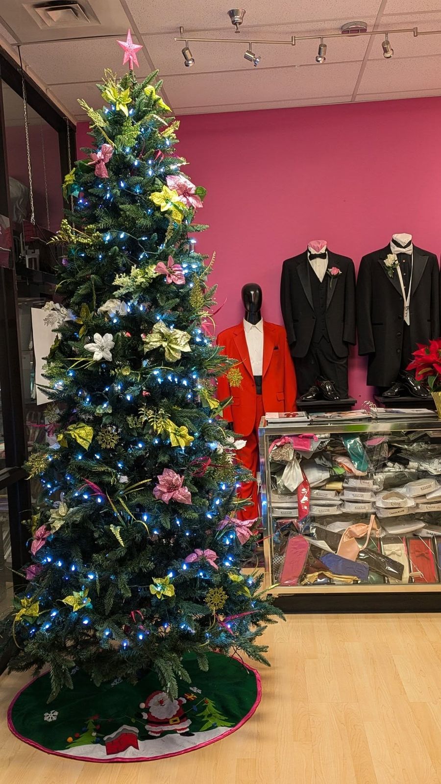 Suits and tuxedos inside Minh In Stitches
